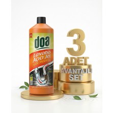 Doa Lavabo Açıcı Jel 3X1000 ml