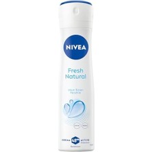 Nıvea Kadın Sprey Deodorant Fresh Natural 150 Ml,ter Kokusuna Karşı 48 Saat Koruma,uzun Süren Ferahlık,okyanus Özleri Kokusu,alüminyum Içermez