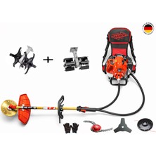 Pro Alman Sırt Tırpan Çift Çapalama Aparatı