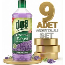 Doa Yüzey Temizleyici Lavanta Bahçesi 9x2,5 Lt