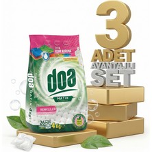 Safia Doa Matik Deterjan Renkliler 3x4 kg