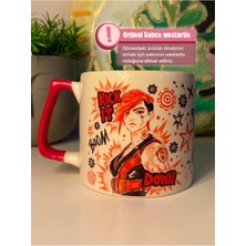 Mor Mürekkep Arcane Vi Kupa Fincan Bardak