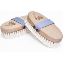 %100 Doğal At Kılı Masaj ve Kuru Fırçalama Için Gri Kemerli Vücut Peeling Selülit Fırçası