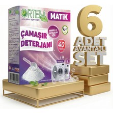 Safia Ortem Çamaşır Toz Deterjan 6x2 kg