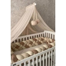 Işıklıtoplar rengarenk 580 cm 4 Örgü Beşik Korumalık