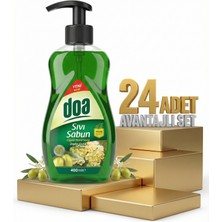 Safia Doa Sıvı El Sabunu Zeytin Çiçeği 24X400 ml