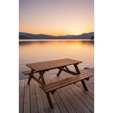 Ahşap Piknik Masası & Bahçe Seti