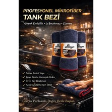 Ebrayn Profesyonel Mikrofiber Tank Bezi 50X70 cm – Ultra Emici, Iz ve Tüy Bırakmaz Araç Kurulama Bezi (Tekli)