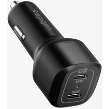 65W Usb-C 2 Port Araç Içi Hızlı Şarj Aleti Pps Desteği Akım Korumalı Güç Adaptörü Çakmaklık,, Ipad, MacBook Type-C - ACP02562