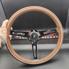 Carlone Nardi Poliüretan Direksiyon 35CM-ÇELIK Gövde-Ojinal 1. Sınıf Premium Direksiyon