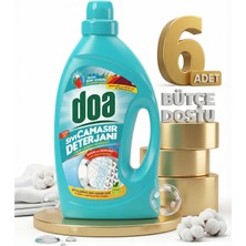 Safia Doa Sıvı Çamaşır Detarjanı Renkli Beyaz 6X2700 ml