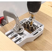 1334 Joint – Kendinden Sıkmalı Alüminyum Dübel Jig Kenar, Köşe ve Yüzey Eklemleri Oluşturur. Merkezleme Ara Parçaları Içerir. 1/4 Inç, 5/16 Inç ve 3/8 Inç Dübel Pimleri Için