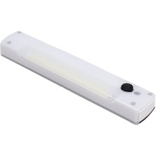 Beyaz Ledli Yapışkanlı Mıknatıslı El Tipi Fener, Lamba, Dolap Içi, Mutfak ve Tezgah Üstü, Çalışma Masası, Banyo Vb. Çok Amaçlı Aydınlatma