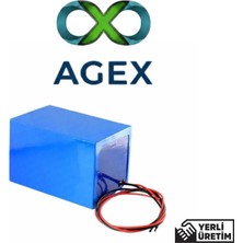 Agex Enerji 12 Volt 18 Ah Lifepo4 Batarya