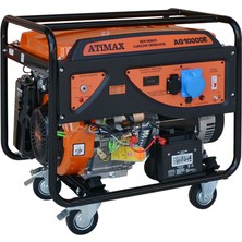 Atimax AG10000E 9 Kva Benzinli Marşlı Monofaze Jeneratör