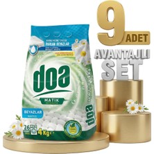 Safia Doa Matik Deterjan Beyazlar 9x4 kg