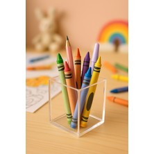 Acria Tek Bölmeli Çok Amaçlı Düzenleyici Şeffaf Pleksi  Organizer Banyo Mutfak Masaüstü Organizeri