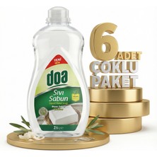 Safia Doa Sıvı El Sabunu Beyaz Sabun 6X2500 ml