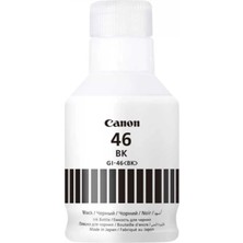 Lazer Ofis Malzemeleri Canon Gi-46 Siyah Orjinal Mürekkep 170 Ml. maxify gx4040 / gx5040 / gx5540 / gx6040 / gx7040