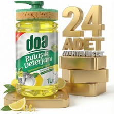 Safia Doa Bulaşık Deterjanı Limon Süngerli 24X1000 ml