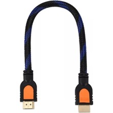 Iki Ucu HDMI Altın Uçlu Erkek Erkek HDMI Kablosu 50 cm Ara Kablo 5036