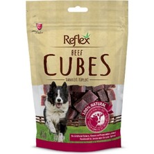 Reflex Dana Etli Küp Şeklinde Köpek Ödül Maması 80 gr Lezzetli ve Sağlıklı Ödüller
