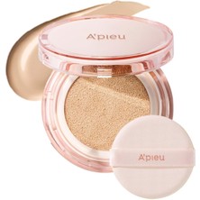 Mıssha 24 Saat Kalıcı Esans Içeren Nemlendirici Cushion A'pıeu Waterlock Cushion 23N SPF50 Pa