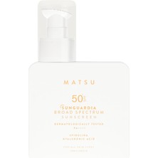 Matsu Professional Sunguardia Broad Spectrum, 50+ Spf Leke Karşıtı Güneş Koruyucu Krem, 100 ml