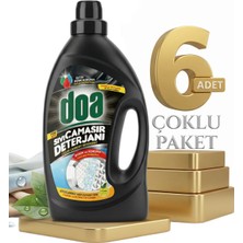 Safia Doa Sıvı Çamaşır Detarjanı Siyah ve Koyular 6X2700 ml