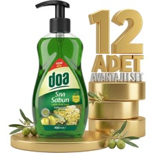 Safia Doa Sıvı El Sabunu Zeytin Çiçeği 12X400 ml