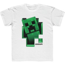 Glam Love Çocuk   Baskılı T-Shirt - Beyaz