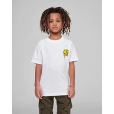 Glam Love Çocuk   Baskılı T-Shirt - Beyaz