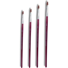 4'lü Akrilik ve Yağlı Boya Fırça Seti