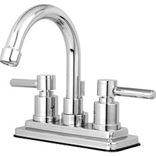KS8661DL 4 " Banyo Bataryası, 4-7/8", Parlak Krom