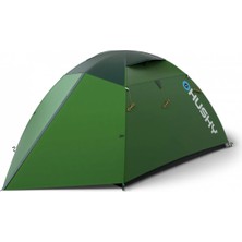 Husky Bright 4 Kişilik Çadır, Yeşil Renk, Geniş İç Hacim ve Nefes Alabilir Malzeme