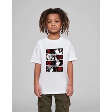 Glam Love Çocuk   Baskılı T-Shirt - Beyaz