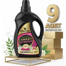 Safia Worldchem Çamaşır Detarjanı Sıvı Siyahlar 9x2 Lt