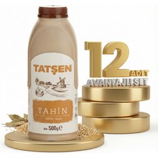 Afia Tatşen Tahin 12X500 gr  (Bidon)