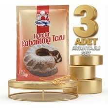 Sinangil Hamur Kabartma Tozu 5X10 gr X3
