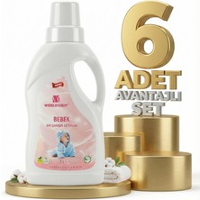 Safia Worldchem Bebek Detarjanı Sıvı 6x1 Lt