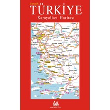 Arkadaş Yayınları Turistik Türkiye Karayolları Haritası 100 Sayfa Anonim Yazar 2020 Yayın Tarihli