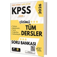 Tasarı Akademi Yayınları Tasarı Yayınları Kpss Lisans Tüm Dersler Çözümlü Soru Bankası