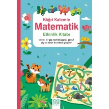 1001 Çiçek Kitaplar Kağıt Kalemle Matematik Etkinlik Kitabı