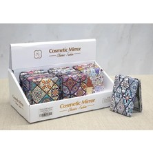 Bucuks Taşlı El Aynası Dikdörtgen Kalın