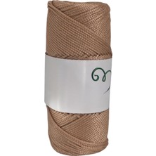 Bucuks Makrome Ipi 3mm Polyester Açık Karamel
