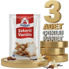 Sinangil Şekerli Vanilin 5x5 gr X3