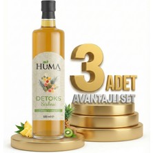 Afia Naturalive Huma Detoks Sirkesi 3X500 ml