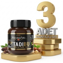 Afia Tadıbu Bitter Kakaolu Fındık Ezmesi 3X330 gr