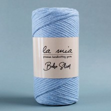 Bucuks La Mia Boho Slim Açık Mavi El Örgü Ipi -L069 - 34204