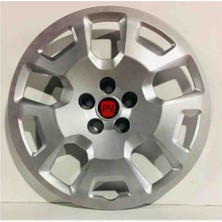 Yk Fiat Doblo 16 Inç Uyumlu Jant Kapağı 4'lü Takım Amblem Hediyeli